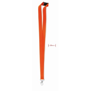 Lanyard con cierre de seguridad en el cuello